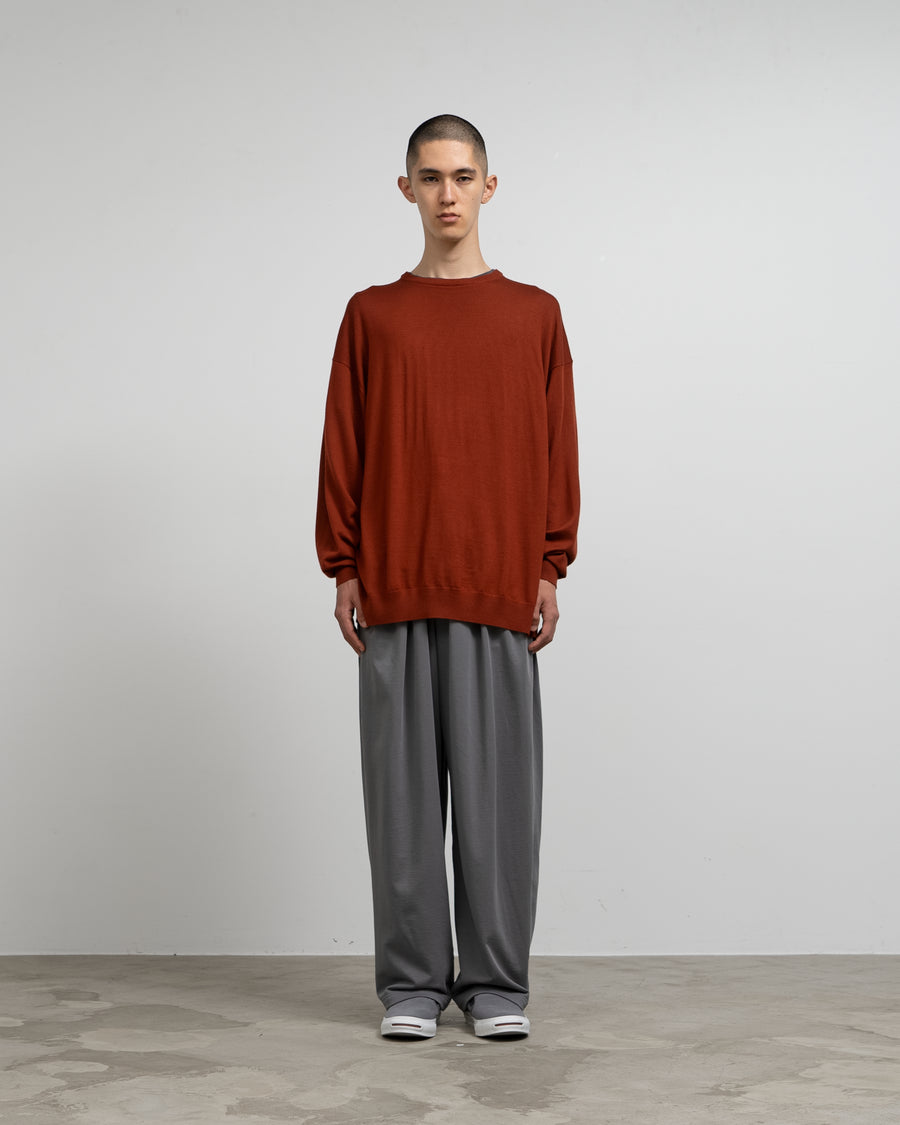 -SALE- High Gauge L/S Crew Neck Knit