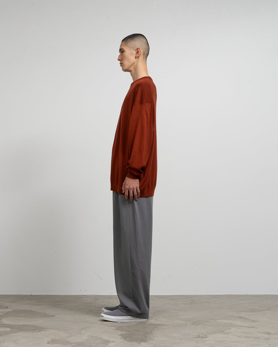 -SALE- High Gauge L/S Crew Neck Knit