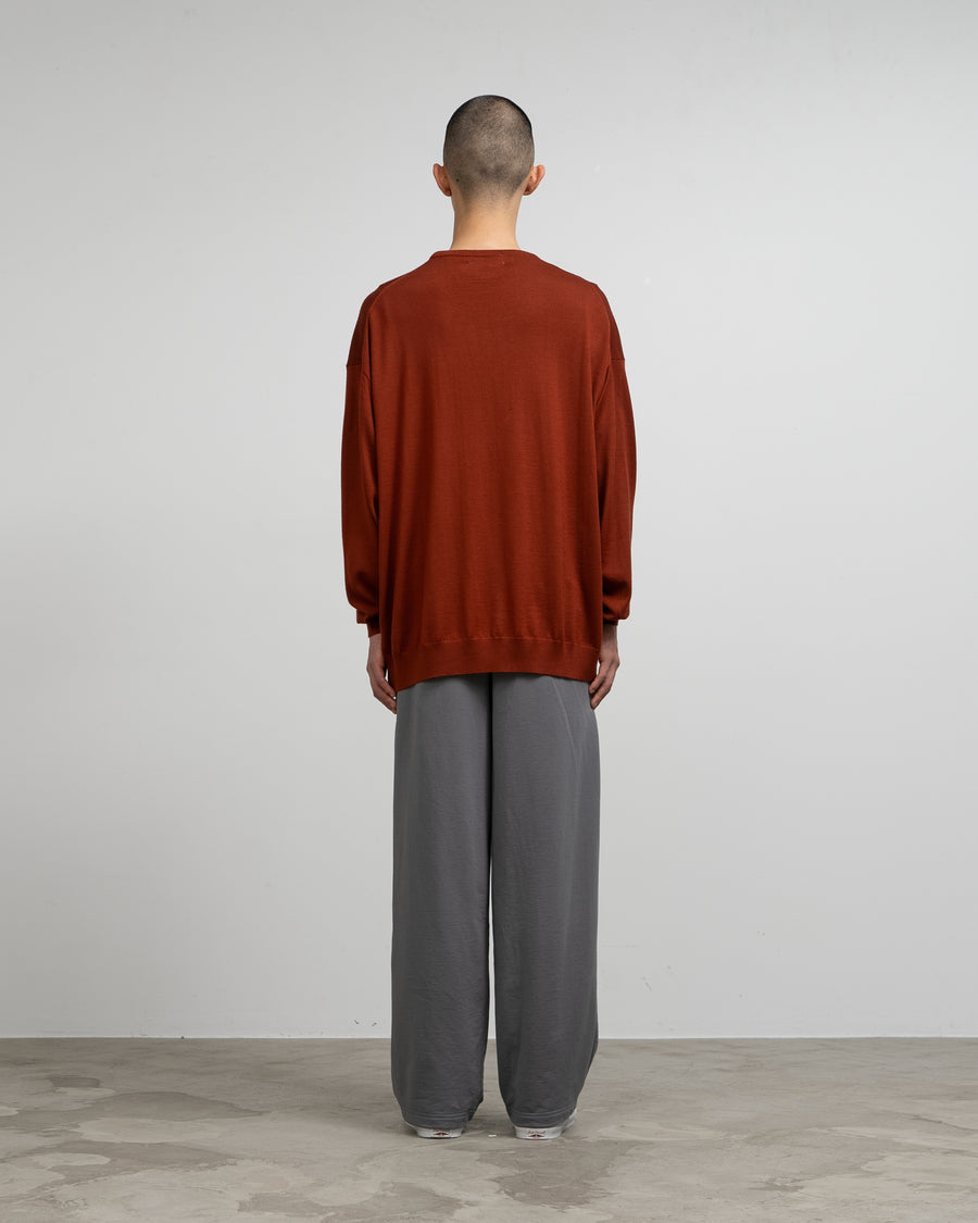 -SALE- High Gauge L/S Crew Neck Knit