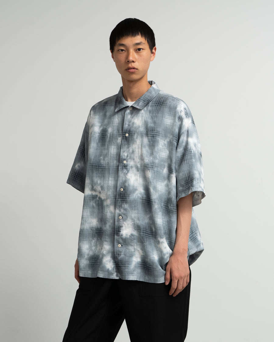 OMBRE CHECK SS SHIRT