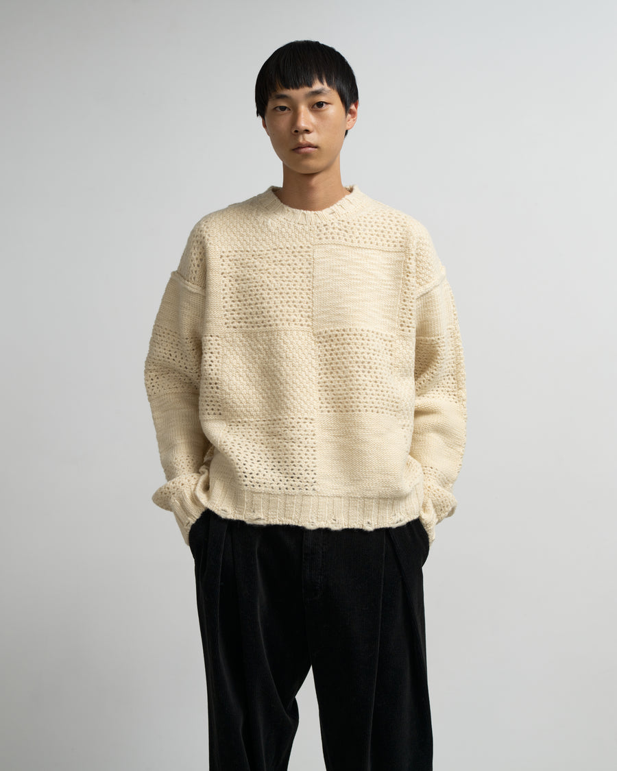 PATCHWORK SWEATER