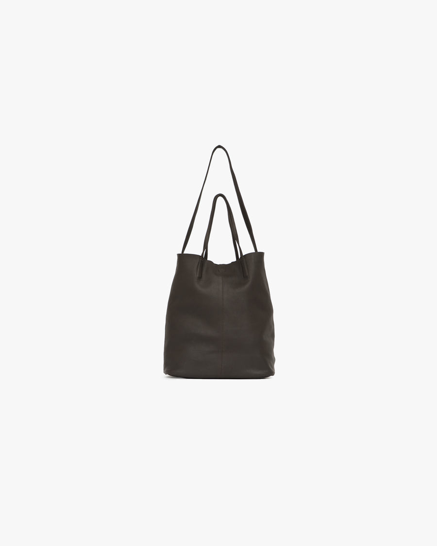 3WAY LARGE TOTE  DARK CHOCO