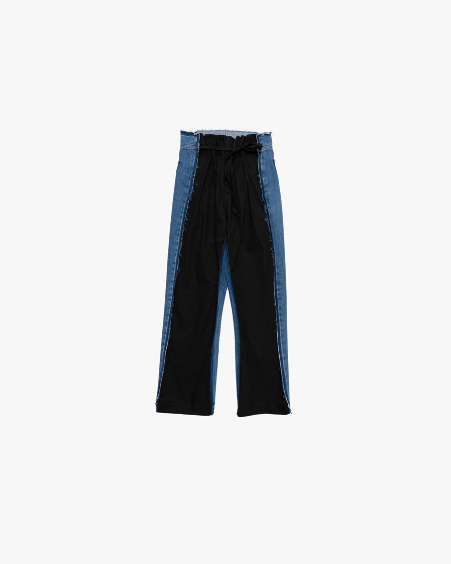 DOUBLE COTTON TWILL-DENIM JEANS