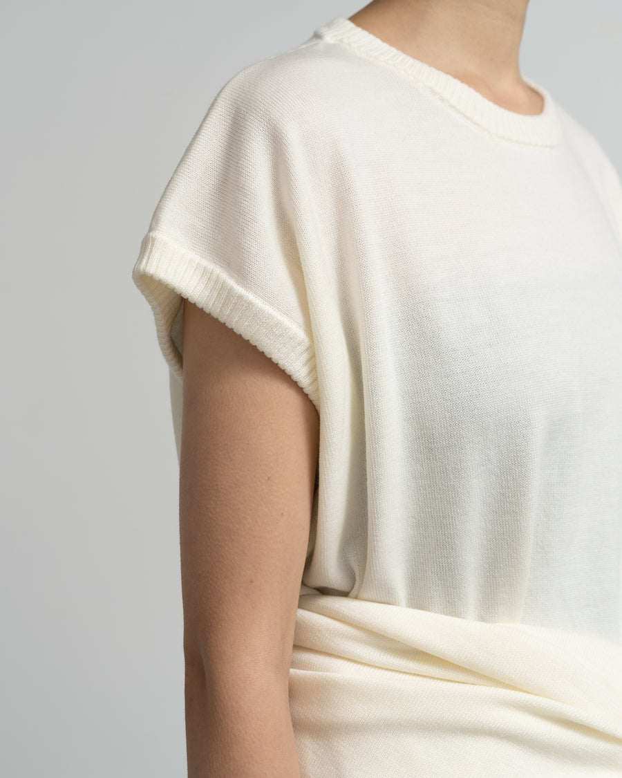 LAYERED KNIT CARDIGAN