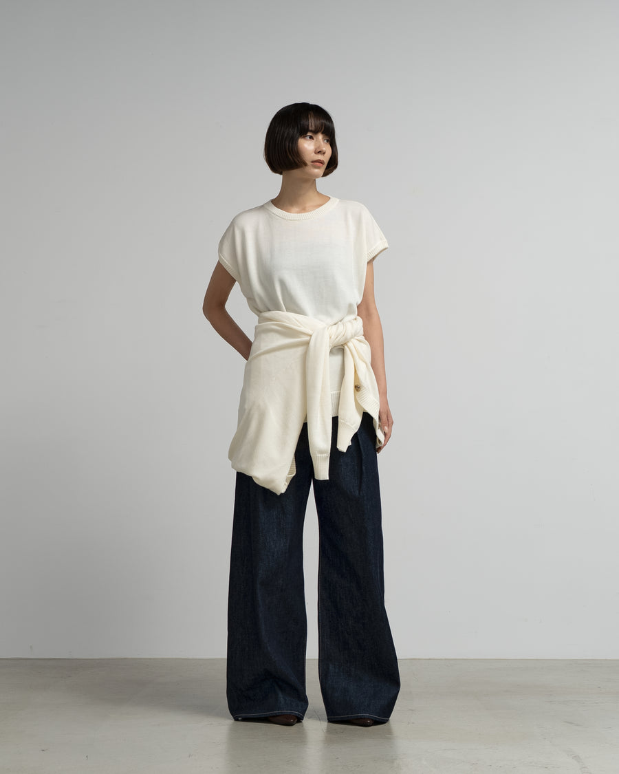 LAYERED KNIT CARDIGAN