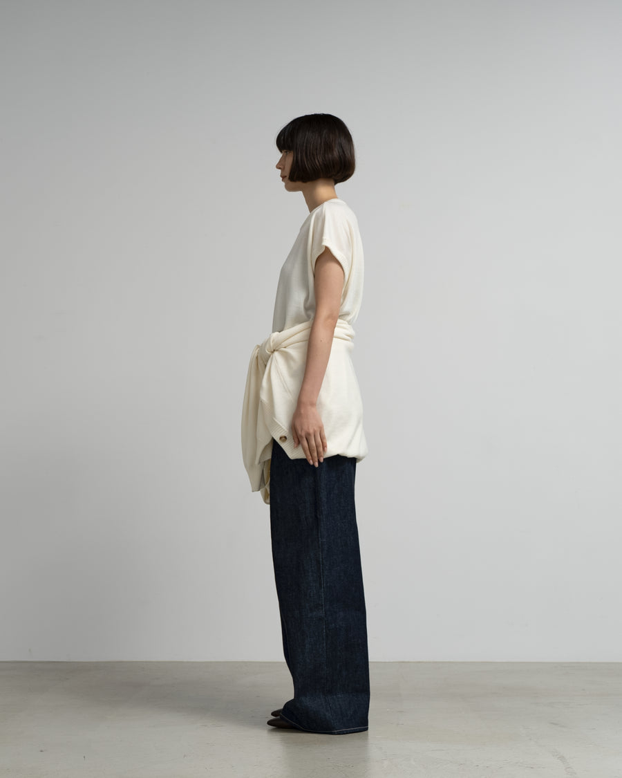 LAYERED KNIT CARDIGAN
