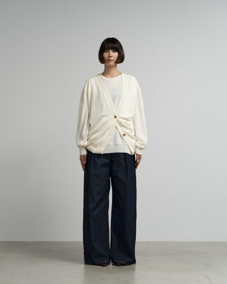 LAYERED KNIT CARDIGAN