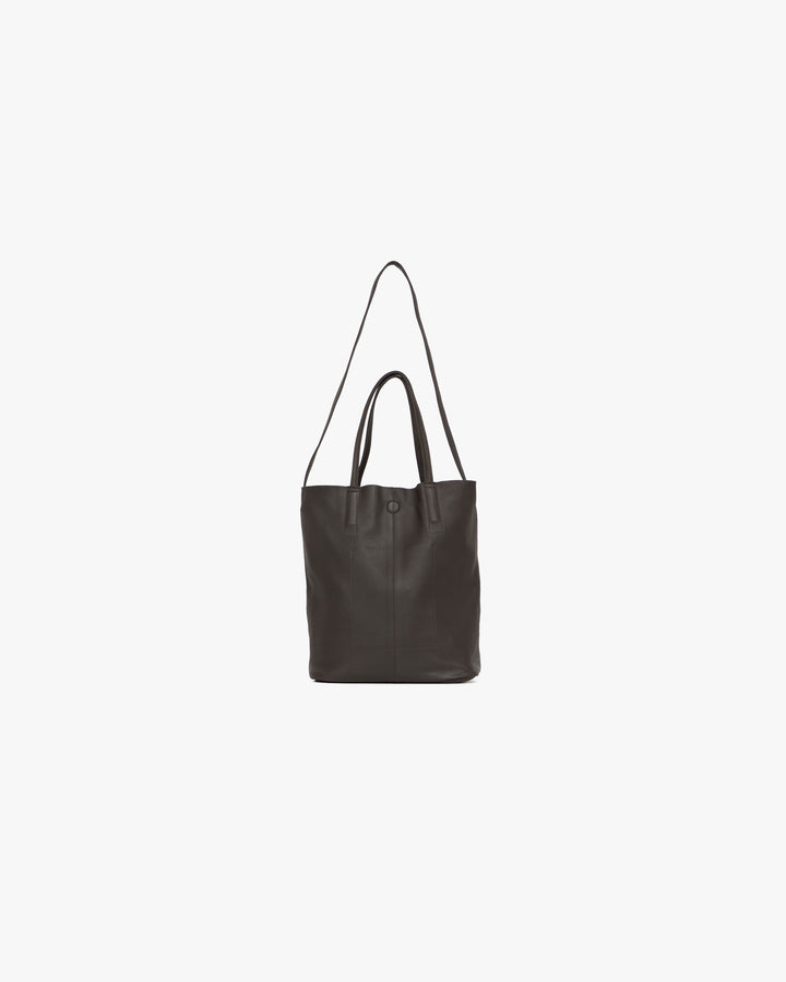 3WAY MEDIUM TOTE  DARK CHOCO (Short)