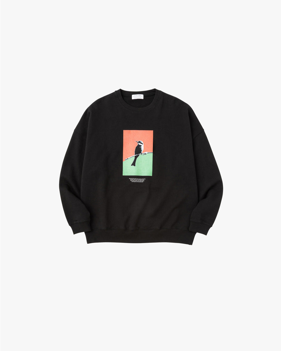 0626 BIRD Inkjet Oversized Sweat