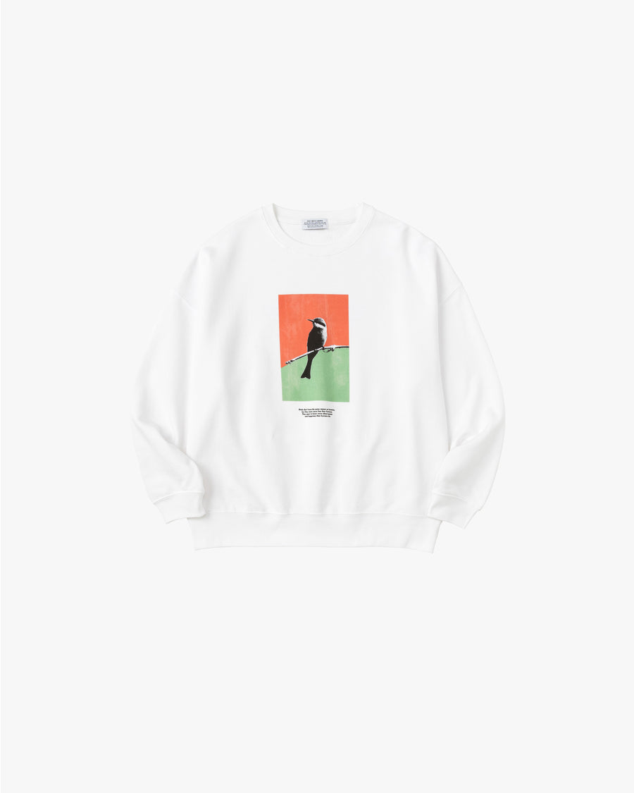 0626 BIRD Inkjet Oversized Sweat