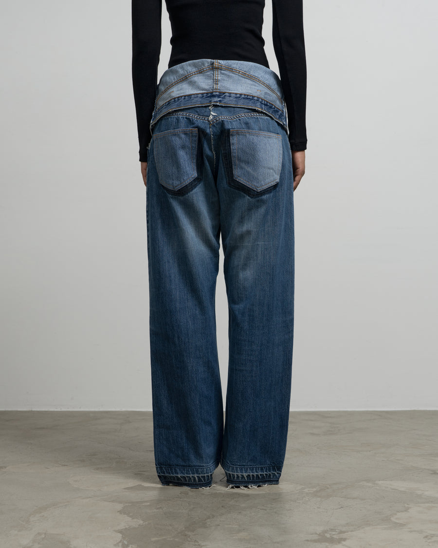 W WAIST DENIM PT - 1A