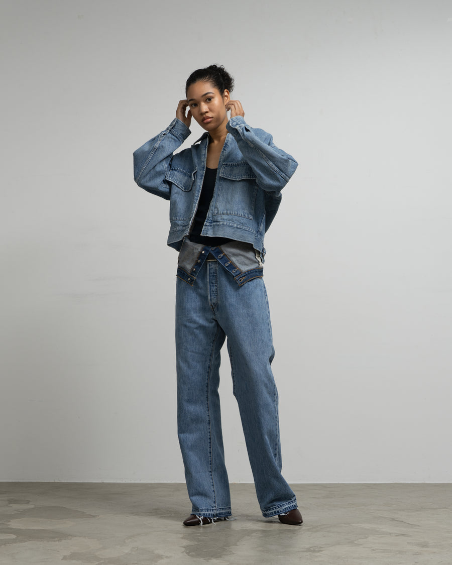 W WAIST DENIM PT - 3A