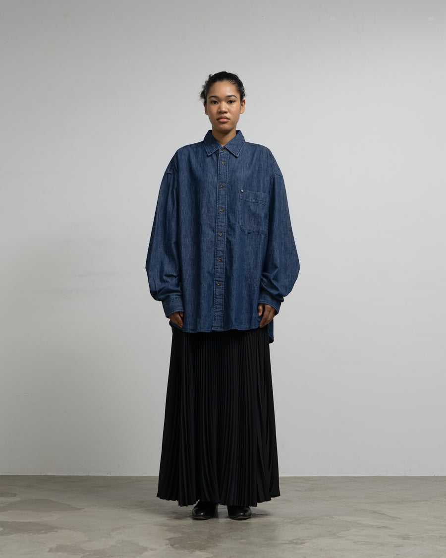 BIG DENIM SHIRT