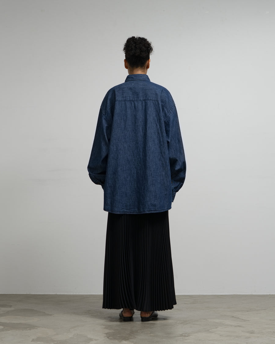 BIG DENIM SHIRT