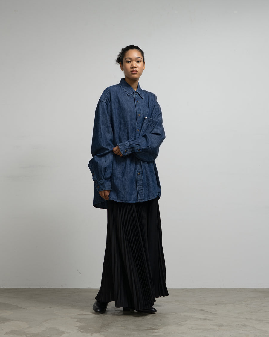 BIG DENIM SHIRT