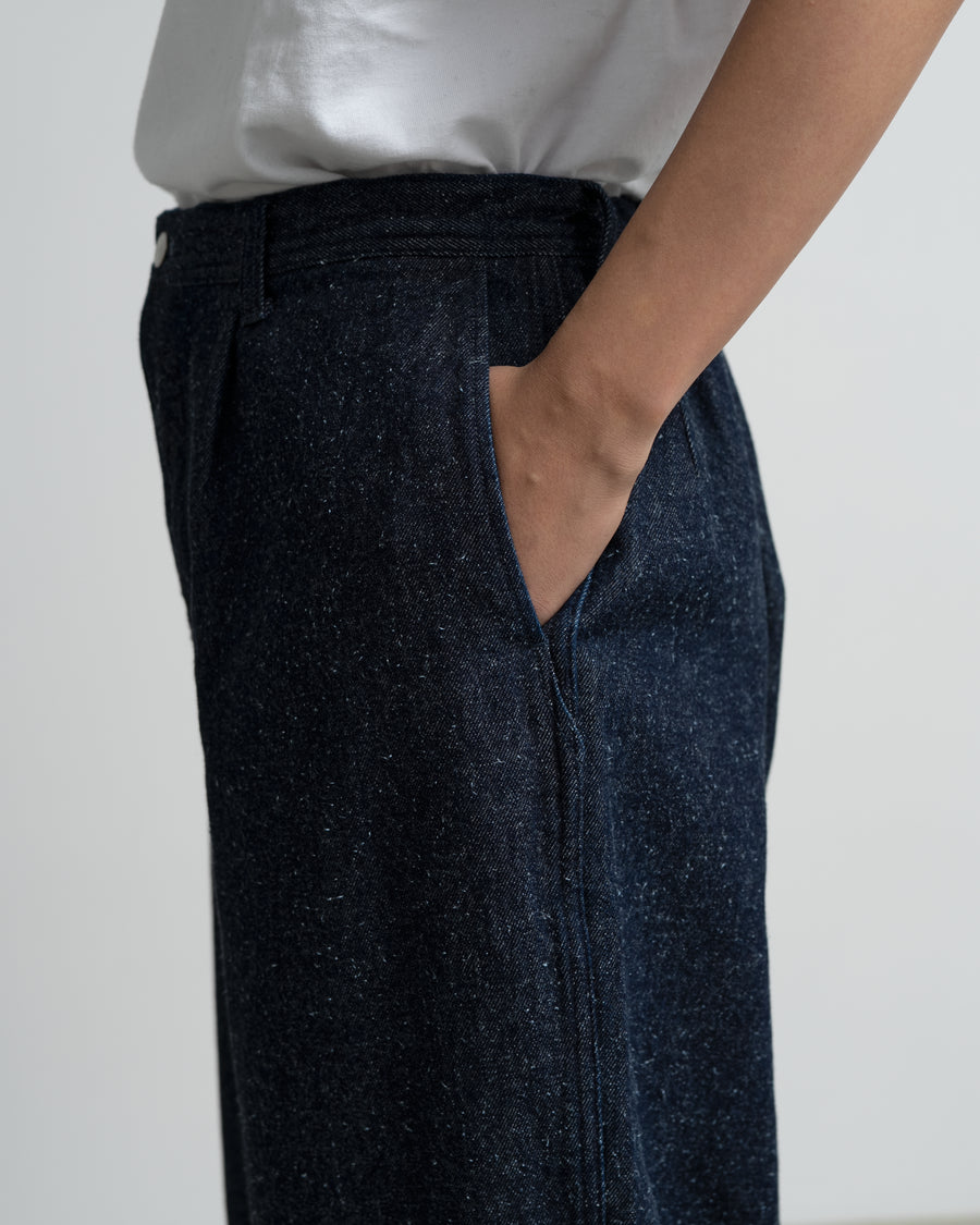 Silk Denim Work Pants