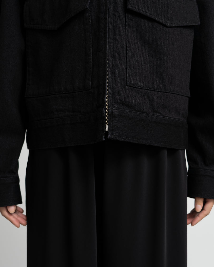 Selvage Denim Zip Jacket