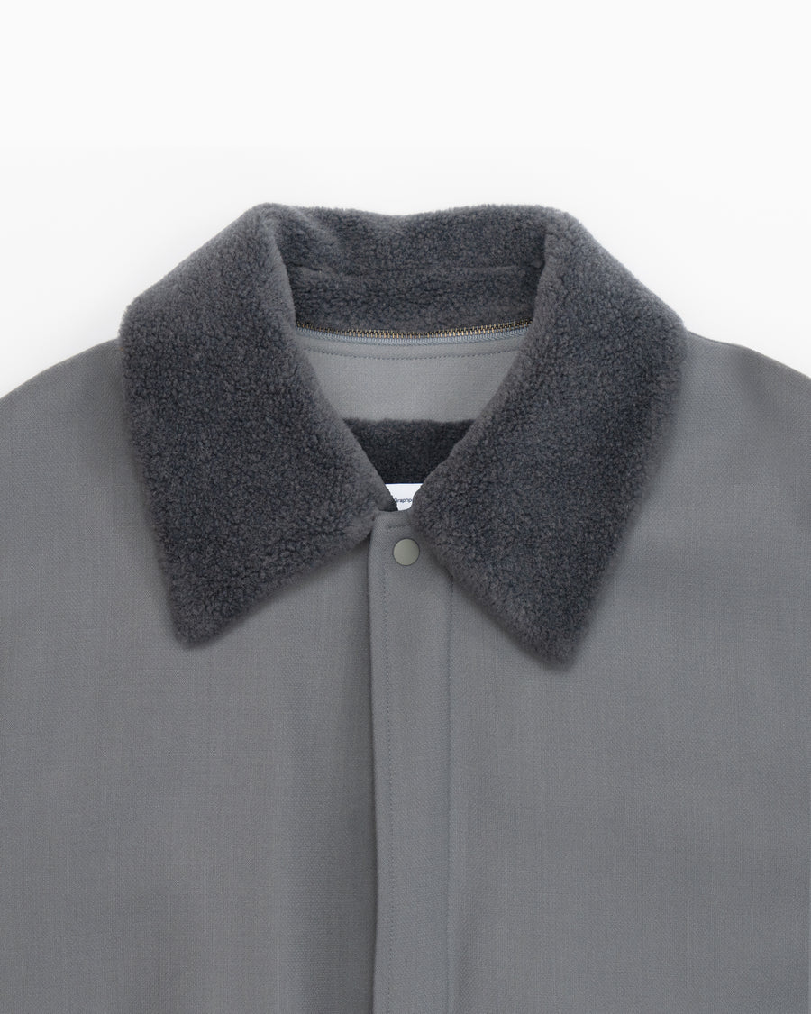 -SALE- Boa Lined Triple Cloth Jacket