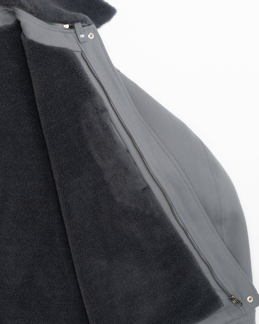 -SALE- Boa Lined Triple Cloth Jacket