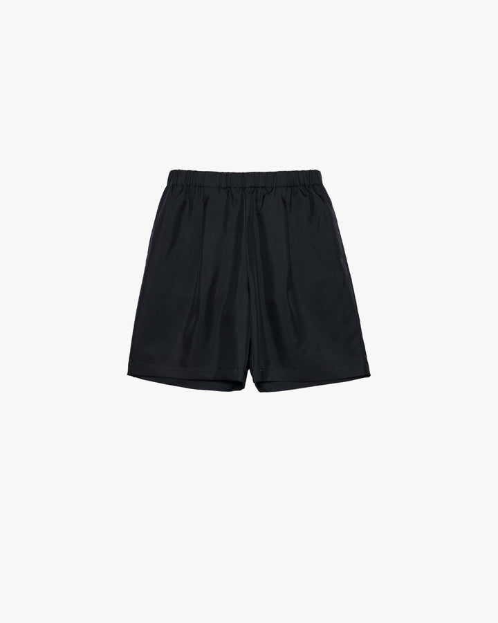 VACANCES / WASHABLE MATTE SILK SHORTS
