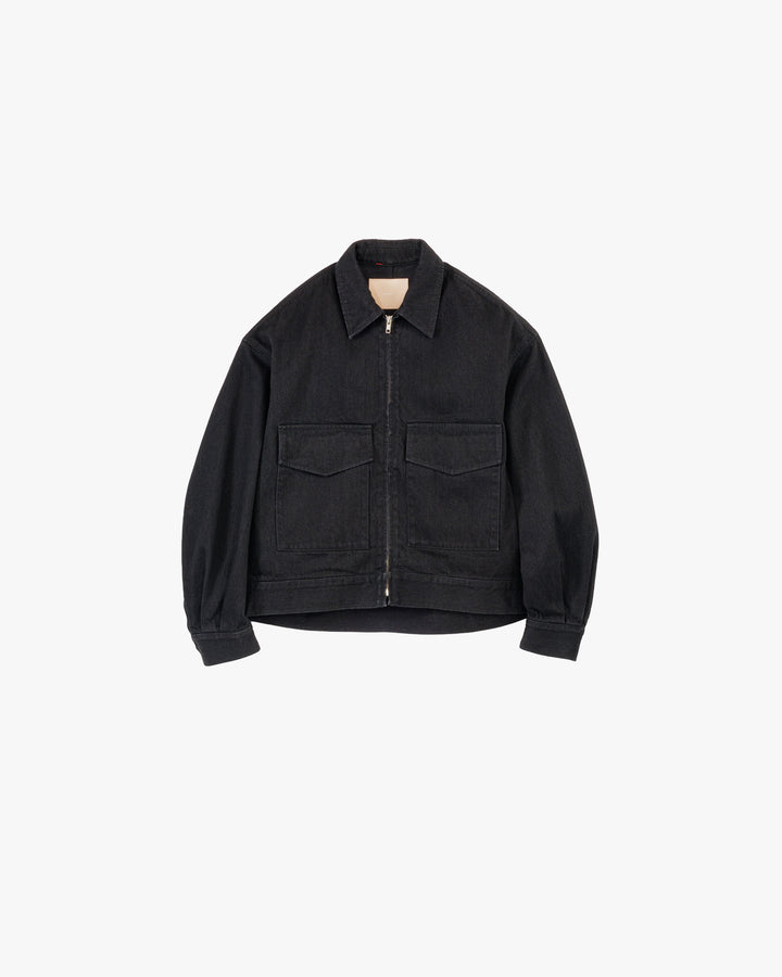 Selvage Denim Zip Jacket