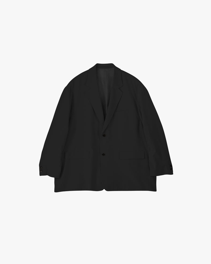 Silk Noil Viscose Oversized Jacket
