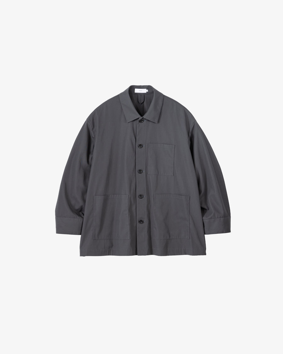 High Twist Gabardine Coverall Jacket