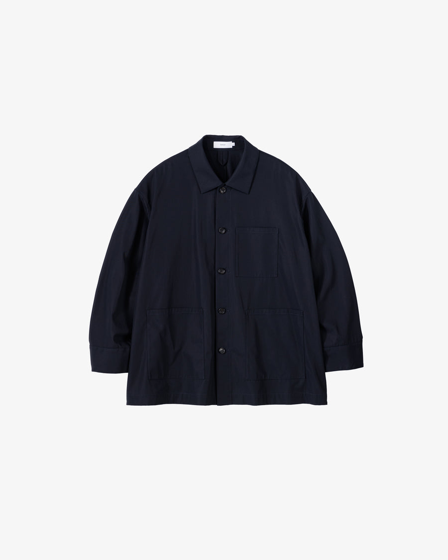 High Twist Gabardine Coverall Jacket