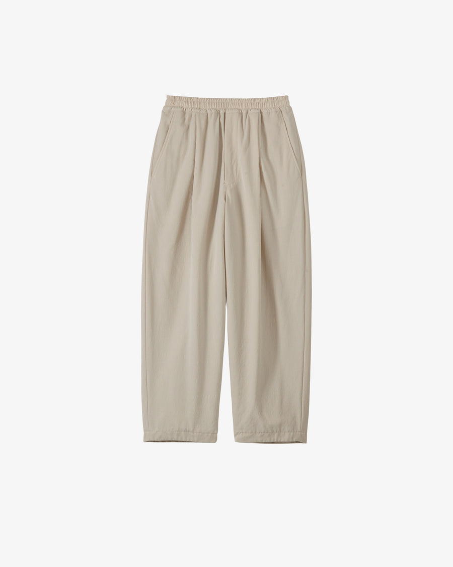 Boiled Wool Wide Easy Pants