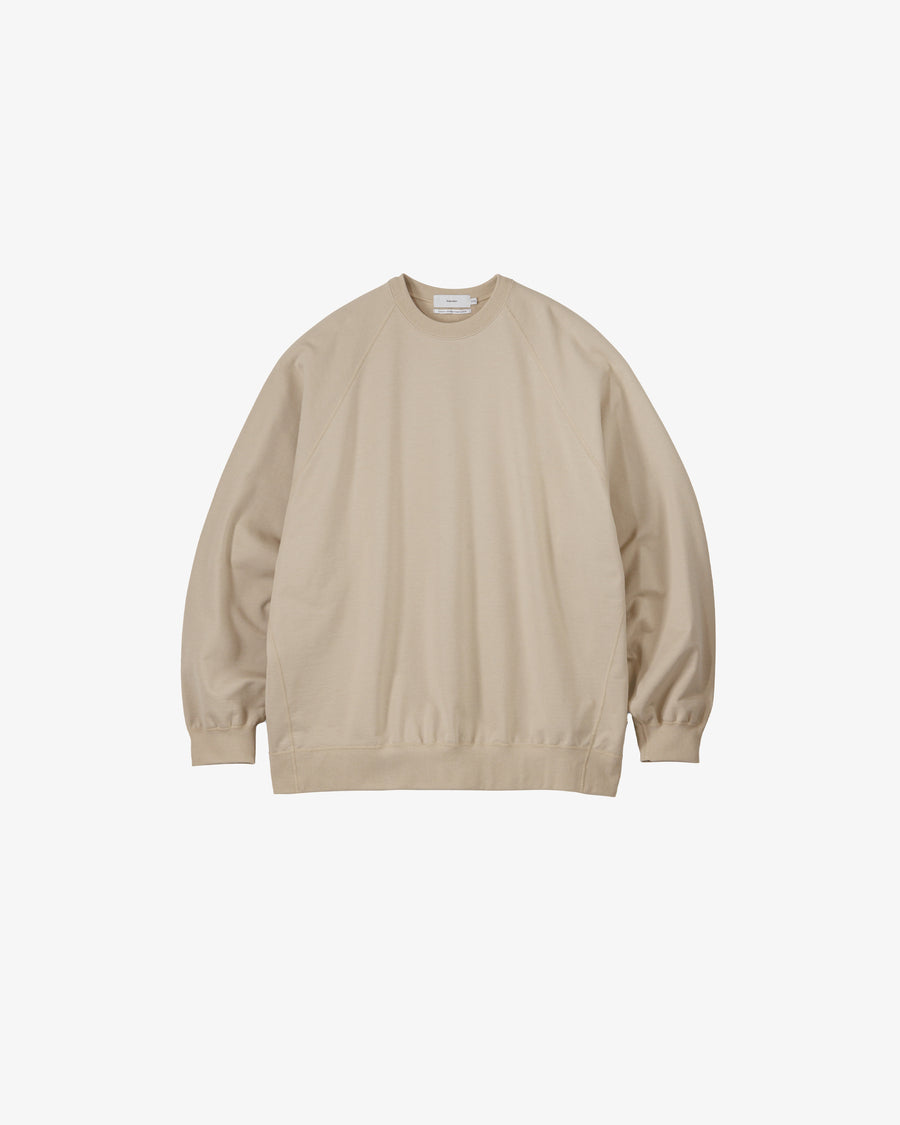 Ultra Compact Terry Crew Neck Sweater