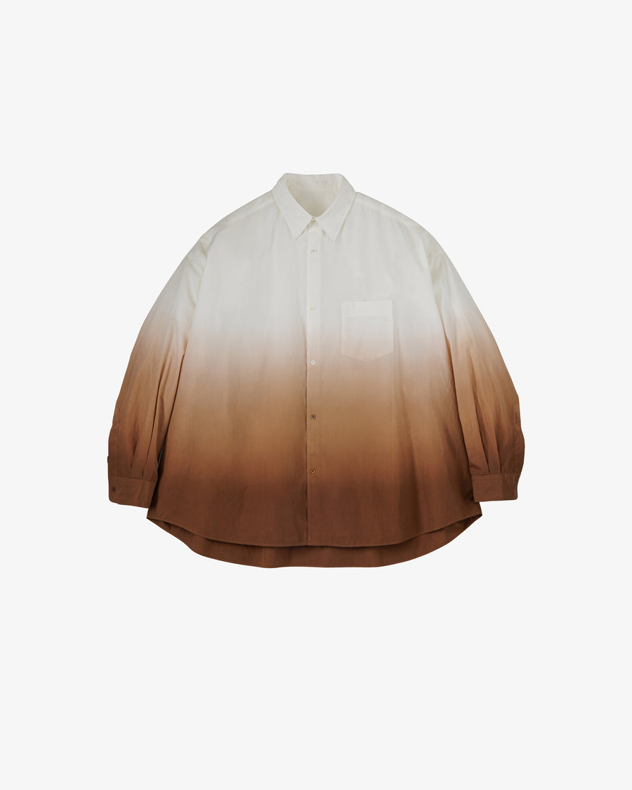 Broad L/S Oversized Regular Collar Shirt