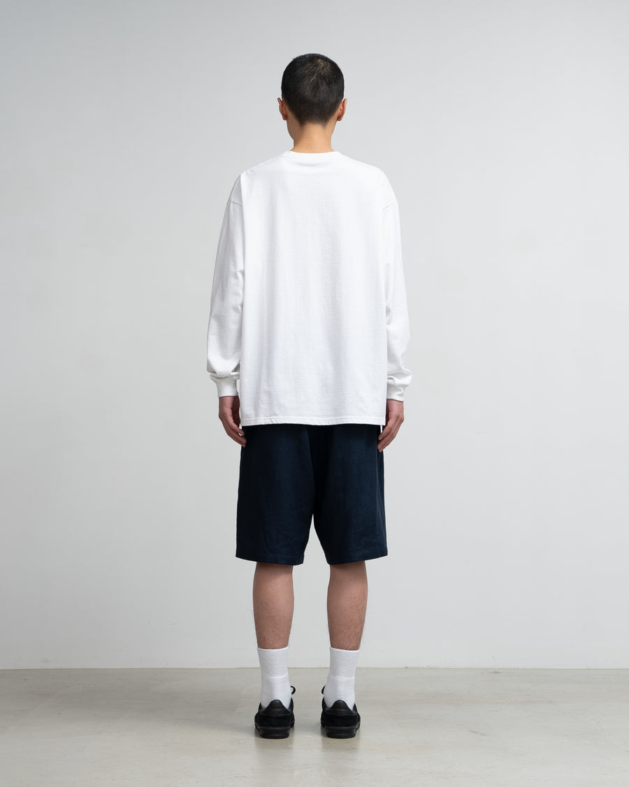 Linen Track Shorts