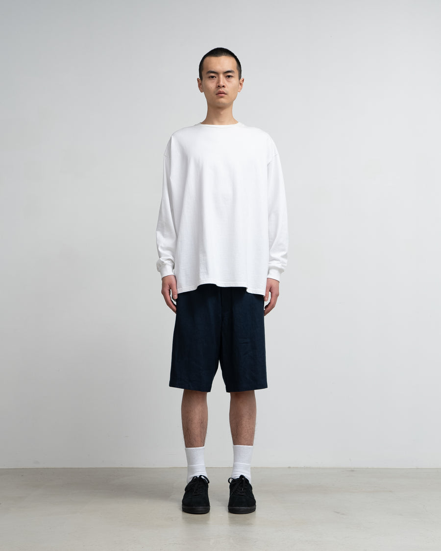 Linen Track Shorts