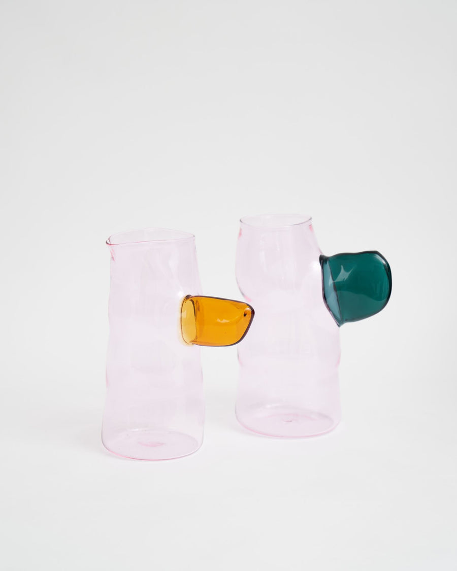 Coloured Vase with Coloured Wing